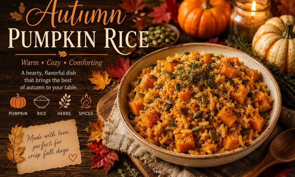 Autumn Pumpkin Rice