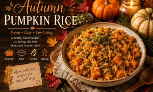 Autumn Pumpkin Rice