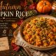 Autumn Pumpkin Rice