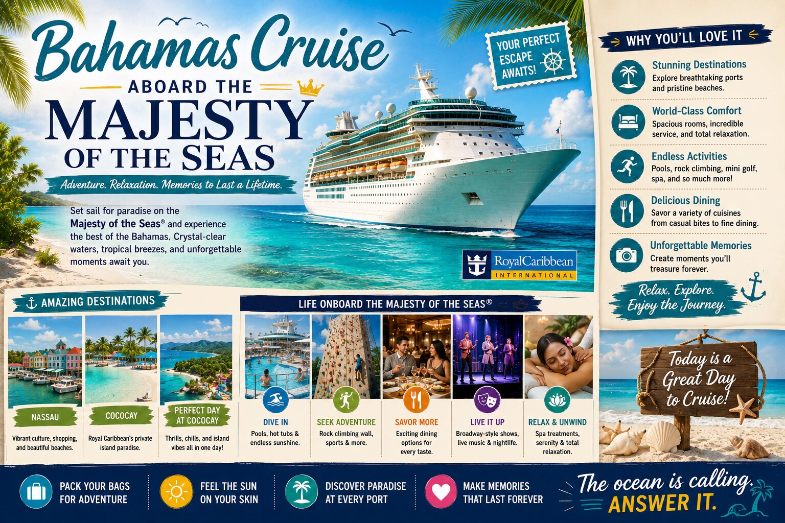 Bahamas Cruise Aboard the Majesty of the Seas