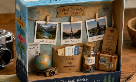 Shoebox Craft for Travel Memories