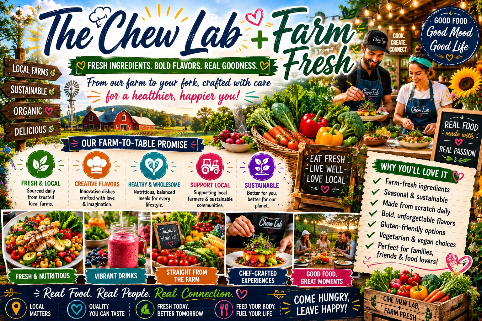 The Chew Lab - Farm Fresh