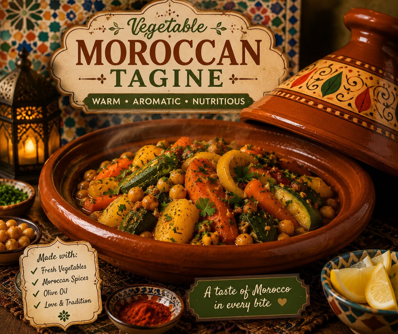 Vegetable Moroccan Tagine