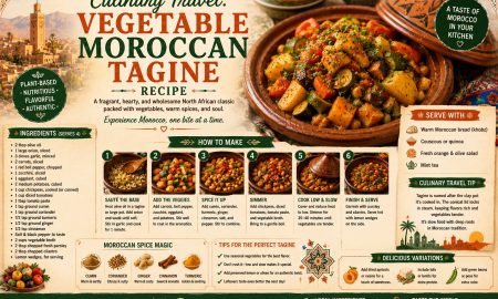 Culinary Travel: Vegetable Moroccan Tagine Recipe