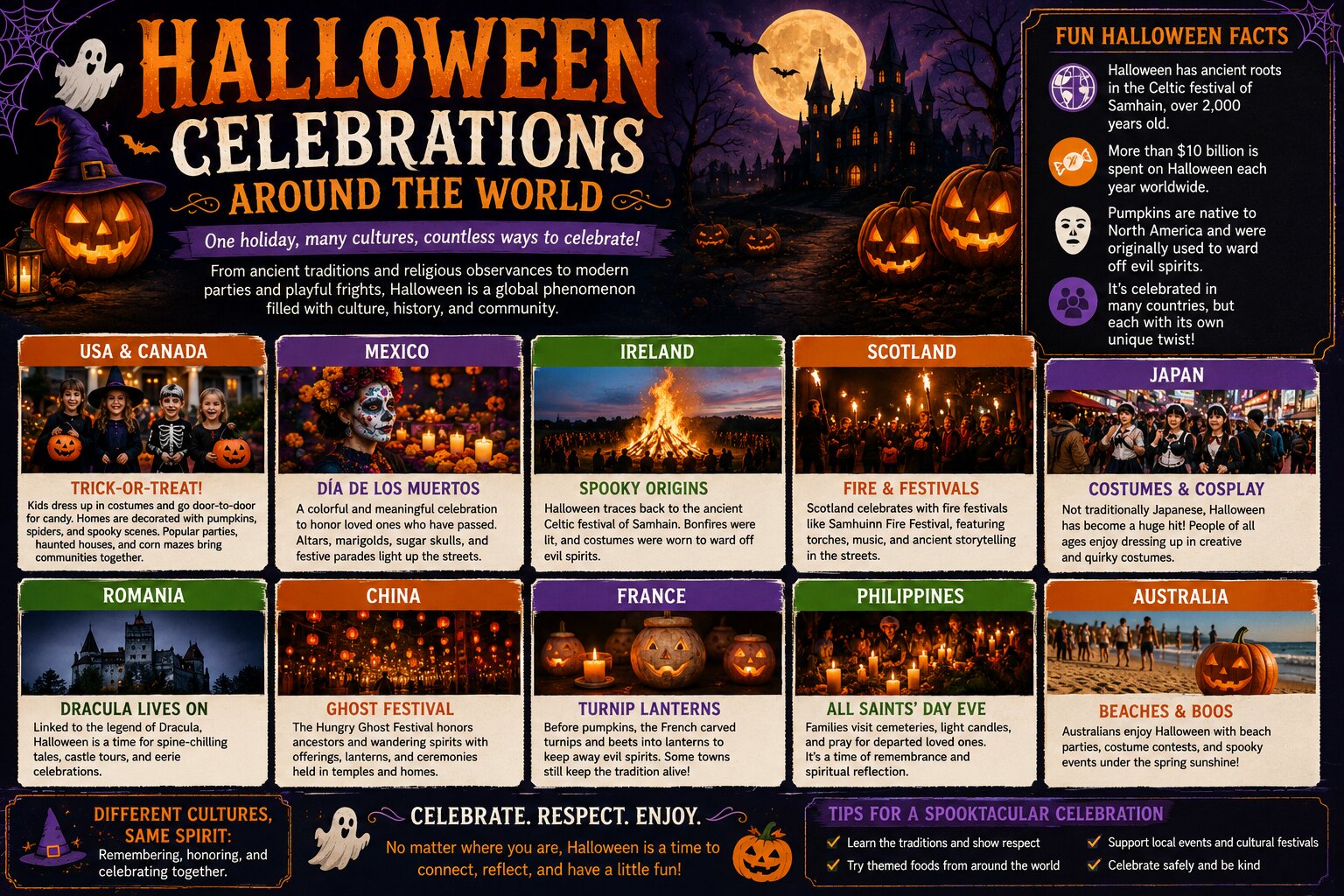 Halloween Celebrations Around the World