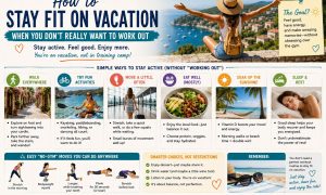 How to Stay Fit on Vacation When You Don’t Really Want to Work Out