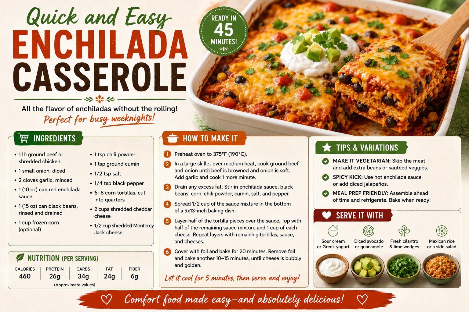Quick and Easy Enchilada Casserole Quick and Easy Enchilada Casserole Quick and Easy Enchilada Casserole Quick and Easy Enchilada Casserole