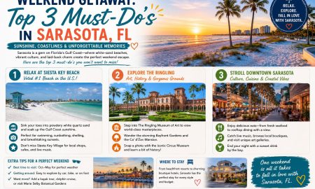 WEEKEND GETAWAY: Top 3 Must-Do’s in Sarasota, FL