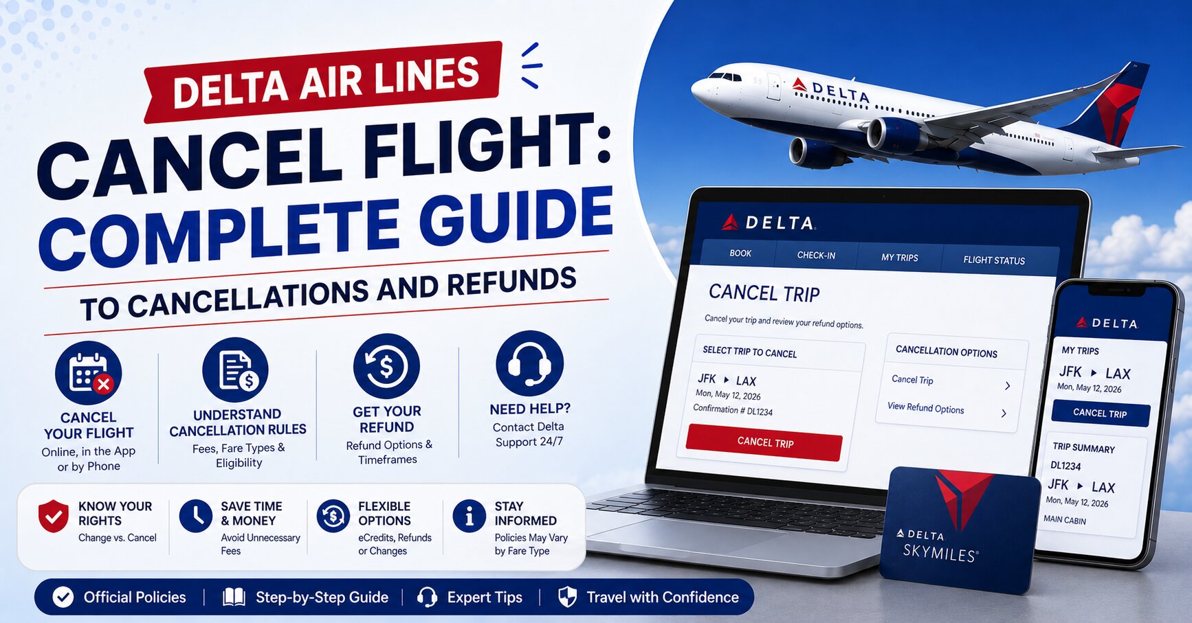 Delta Air Lines Cancel Flight: Complete Guide to Cancellations and Refunds