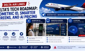 Delta's Tech Roadmap: Biometric ID, Smarter Screens, and AI Pricing