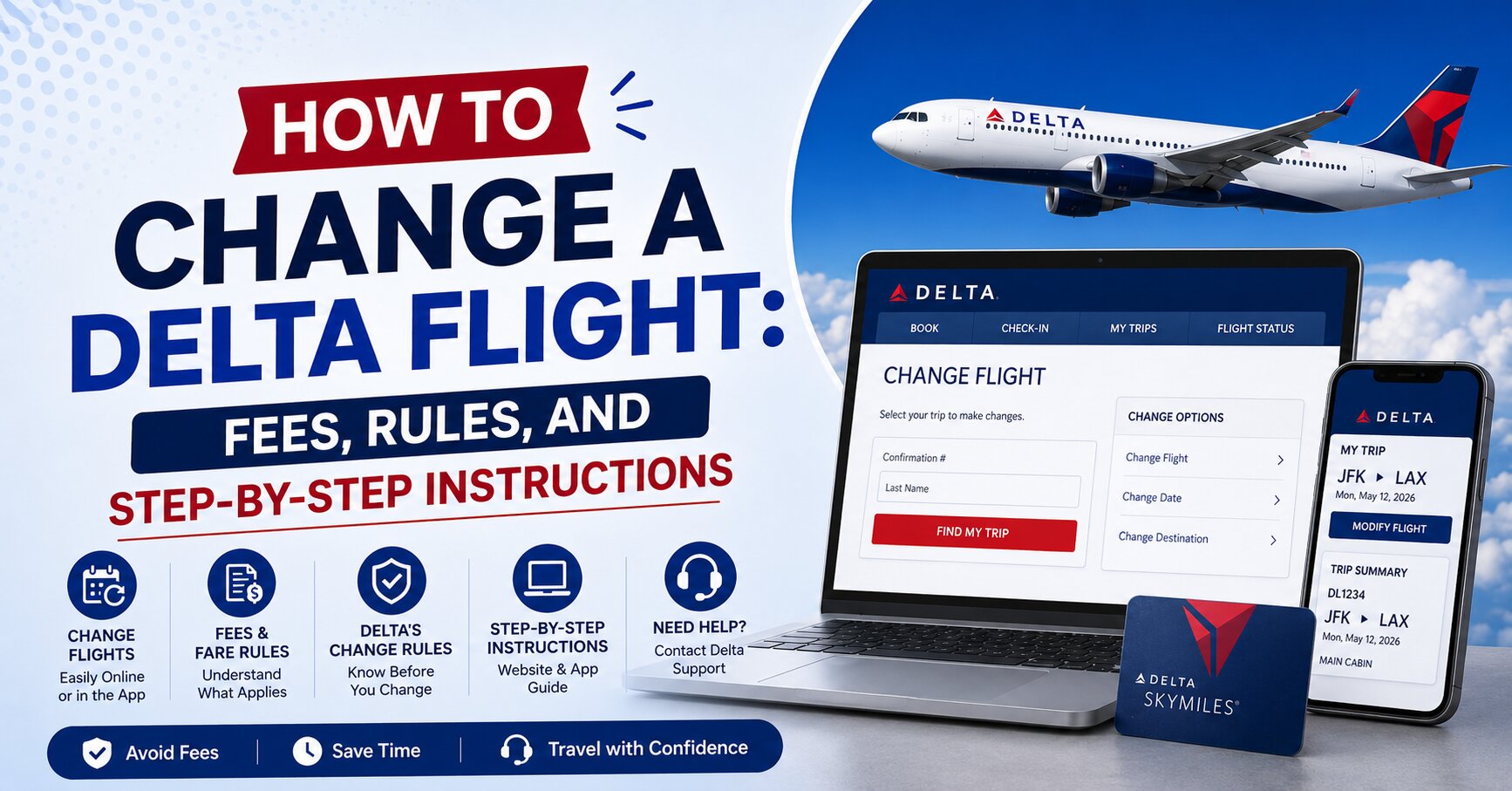 How to Change a Delta Flight - Fees, Rules, and Step-by-Step Instructions