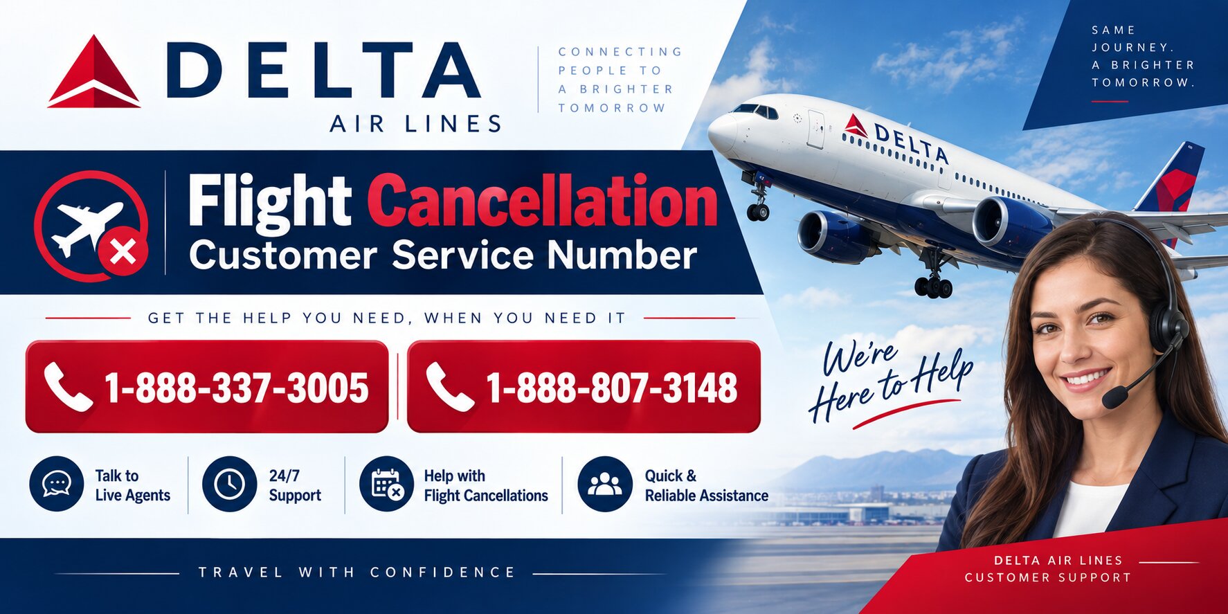 Delta Airlines Cancellation Popup