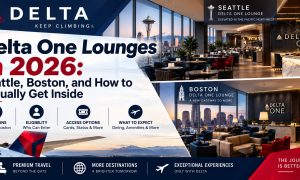 Delta Airlines One Lounges in 2026 - Seattle, Boston